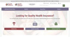 Desktop Screenshot of healthalliance.org
